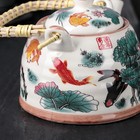 Чайник заварочный 600 мл "Пруд", с металлическим ситом - Фото 3