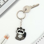 Брелок для ключей акриловый «Енот», 7.2×14 см - Фото 2