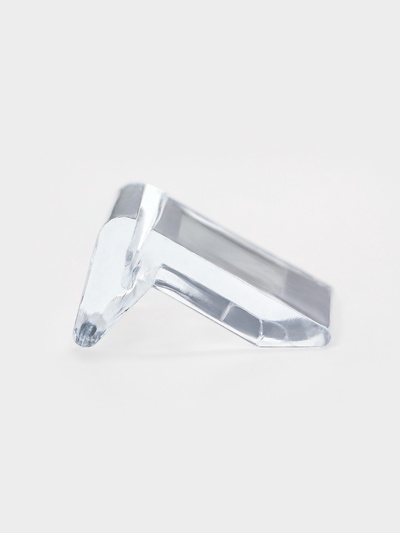 Ценникодержатель под углом 75 градусов, 2.5×2×1 см