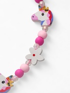 Набор детских украшений Выбражулька «Единорожек», 2 предмета: бусы, браслет, розовый - Фото 3