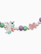Набор детских украшений Выбражулька «Единорог», 2 предмета: бусы, браслет, разноцветный - Фото 3