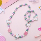 Набор детских украшений Выбражулька «Единорог», 2 предмета: бусы, браслет, разноцветный - Фото 7