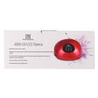 Лампа для гель-лака TNL L48-01, UV/LED, 48 Вт, 24 диода, таймер 10/30/60 сек, белая - Фото 4