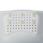 Лампа для гель-лака TNL Mood, UV/LED, 36 Вт, 12 диодов, таймер 30/60/90 с, цвет фуксия - Фото 4