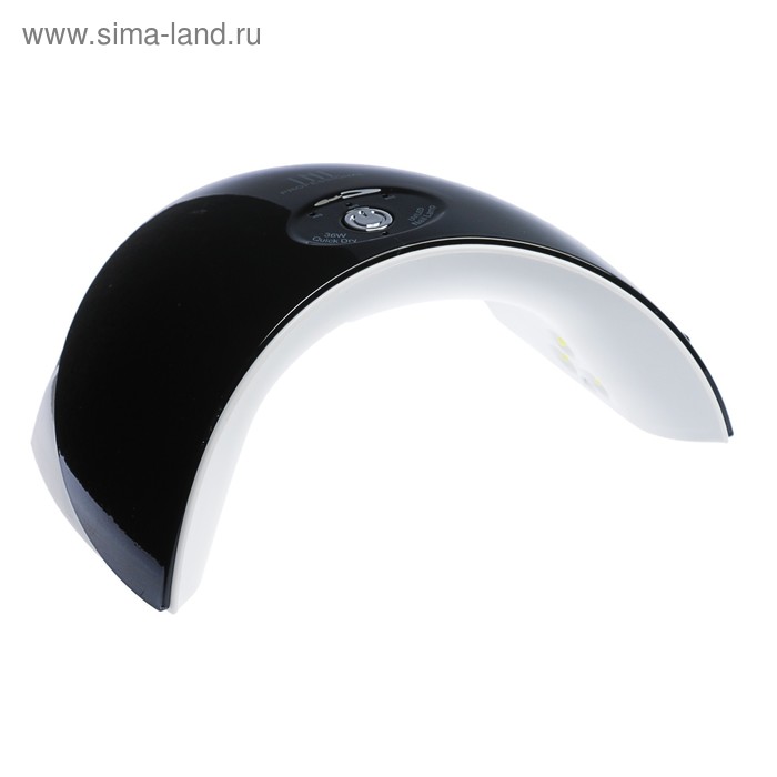 Лампа для гель-лака TNL Mood, UV/LED, 36 Вт, 12 диодов, таймер 30/60/90 с, чёрная - Фото 1