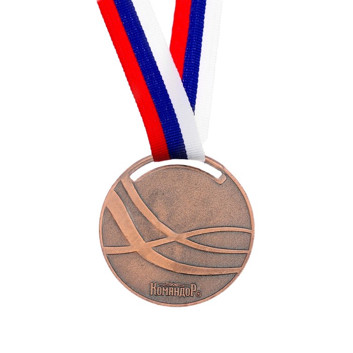Медаль тематическая «Борьба», бронза, d=5 см - фото 1886350209