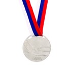 Медаль тематическая «Футбол», серебро, d=5 см - Фото 4