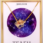 Подарочный набор диплом и брошь гороскоп "Телец", 15 х 15 см - Фото 6