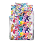 Постельное бельё 1,5 сп My little Pony Neon «Граффити» - Фото 1