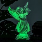 Светящаяся фигура "Ангел с фонарем" 23х14х38см - фото 8757807