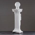 Лампа интерьерная "Девушка у колонны" белый матовый, 24х29х73 см - Фото 4