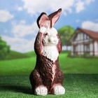 Садовая фигура "Заяц ушастый" 18х18х42см коричневый - Фото 1