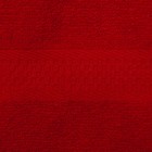 Полотенце махровое "Grace" 50х90 см, цв.красный 360 гр/м2, 100% хлопок - Фото 2