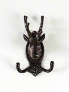 Настенные крючки декоративные «Олень», чугун, 19.5×11.5×6 см - Фото 1