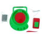 Набор с гончарным кругом «Цветочные горшки» голубая глина 36,5 х 25 х 7,5 см - фото 21815034