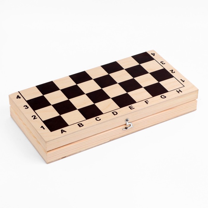 Шахматы деревянные обиходные 29 х 29 см, король h-9 см, пешка h-4 см - фото 1884892036