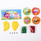 Слайм, набор лизунов СМЕШАРИКИ «Фруктики», в пакете - Фото 4