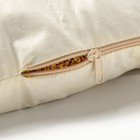Подушка анатомическая Shelli 40х60 см с валиком под шею, лузга просо, хл, наволочка шелк - Фото 4