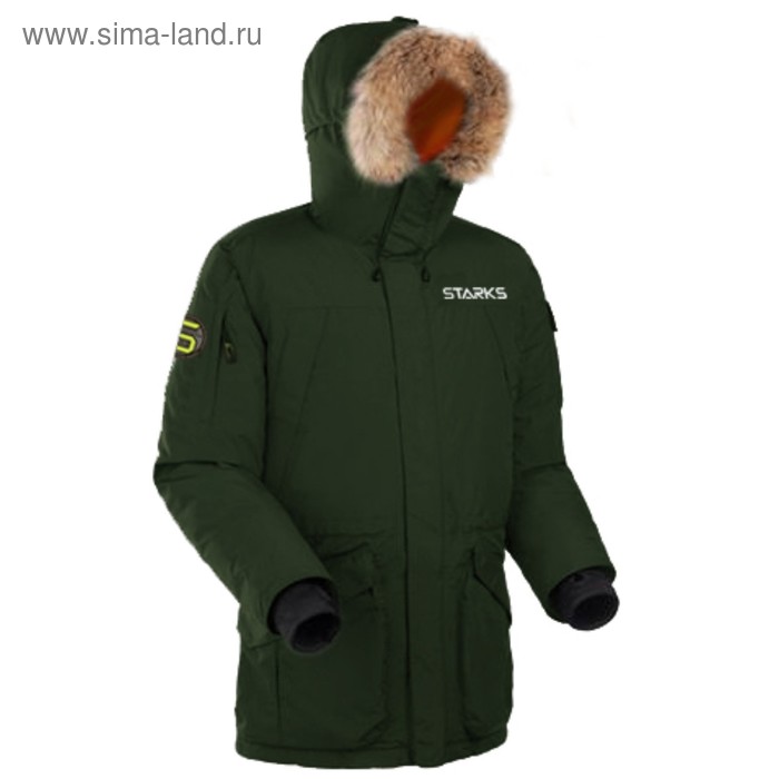 Куртка мужская Alaska (-40), хаки, M - Фото 1
