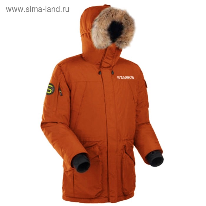 Куртка мужская Alaska (-40), кирпичный, XL - Фото 1