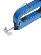 УЦЕНКА Степлер мебельный в кейсе ТУНДРА, типы скоб 140/28/300, 4 - 14 мм; антистеплер, скобы - Фото 4