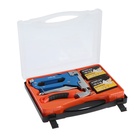 УЦЕНКА Степлер мебельный в кейсе ТУНДРА, типы скоб 140/28/300, 4 - 14 мм; антистеплер, скобы - Фото 7