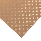 Бумага для скрапбукинга крафтовая с голографическим фольгированием «Звёзды», 30.5 × 32 см - Фото 2