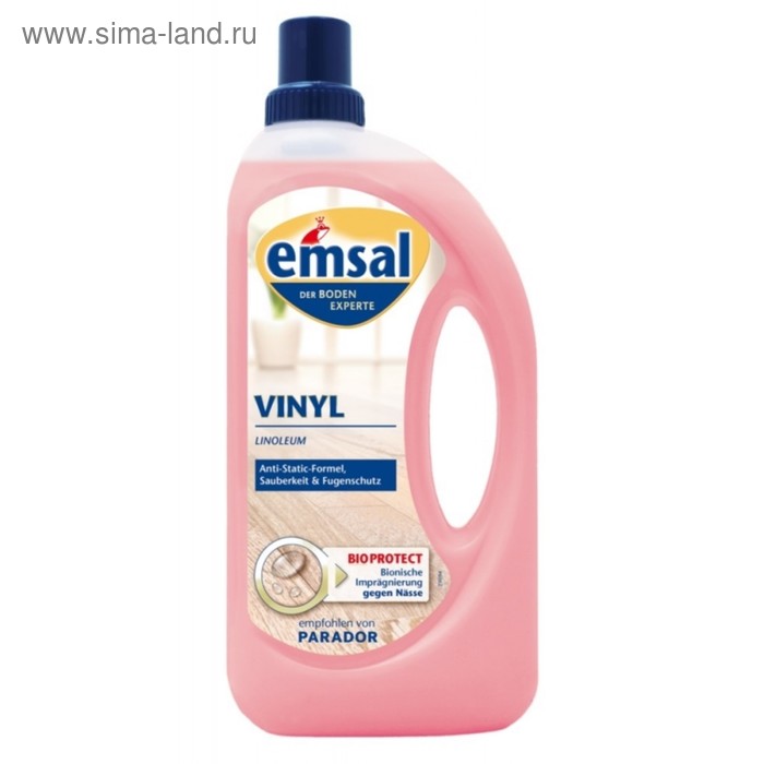 Средство для мытья полов Emsal, для виниловых покрытий, 1 л - Фото 1