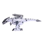 Робот динозавр «Тирекс» ZHORYA,программируемый, на пульте управления, интерактивный: звук, свет, танцующий, музыкальный, на аккумуляторе - фото 3826950