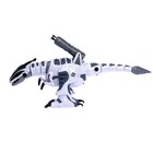 Робот динозавр «Тирекс» ZHORYA,программируемый, на пульте управления, интерактивный: звук, свет, танцующий, музыкальный, на аккумуляторе - фото 9431015