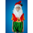 Карнавальный костюм «Гномик», на резинке, рост 104-134 см - Фото 1
