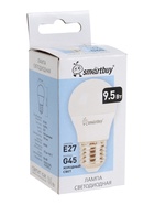 Лампа светодиодная Smartbuy, Е27, G45, 9.5 Вт, 6000К, свечение холодное белое - Фото 3