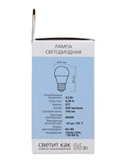 Лампа cветодиодная Smartbuy, Е27, G45, 9.5 Вт, 6000 К, холодный белый свет 4075228