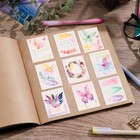 Наклейки детские бумажные «Бабочки» , 11 х 15.5 см - фото 320402550