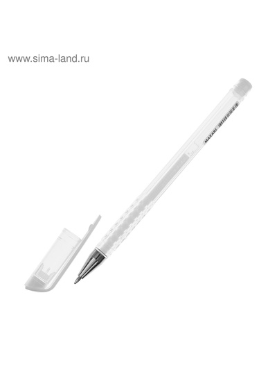 Ручка гелевая Pastel Mazari. IRBIS, белый стержень, узел 0.8 мм