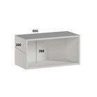 Шкаф навесной для ванной комнаты,  60 х 30 х 30 см - Фото 6
