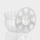 Подставка-подогрев под чайник Magistro «Диана», 12.5×8 см, стекло - Фото 3