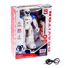 Робот-игрушка радиоуправляемый IQ BOT GRAVITON, русское озвучивание, цвет синий - Фото 4