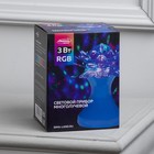 Световой прибор «Цветок» 12.5 см, свечение RGB, 220 В, синий - Фото 4