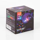 Световой прибор «Хрустальный шар» 7.5 см, пульт ДУ, свечение RGB, 220 В - Фото 9