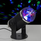 Световой прибор «Хрустальный шар» 9.5 см, свечение RGB, 12 В - фото 8758703