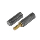 Петля гаражная каплевидная, 12 х 80 мм, без покрытия (комплект 120 шт) - фото 35809413