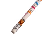 Набор чернографитных карандашей с ластиком и таблицей умножения, 4 штуки - Фото 5