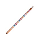 Набор чернографитных карандашей с ластиком и таблицей умножения, 4 штуки - Фото 7