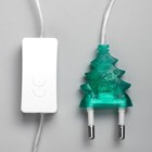 УЦЕНКА Гирлянда «Нить», 5 м, с насадками «Ёжики белые», IP20, 30 LED, 220 В, 8 режимов, прозрачная нить, свечение белое - Фото 4