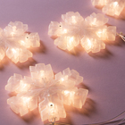 УЦЕНКА НИТЬ, 2 м, с насад. "Снежинка матовая", 12х12 см, Н.С. LED-36-220V, Т/БЕЛЫЙ - Фото 1