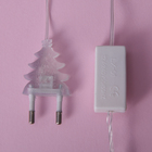 УЦЕНКА НИТЬ, 2 м, с насад. "Снежинка матовая", 12х12 см, Н.С. LED-36-220V, Т/БЕЛЫЙ - Фото 4