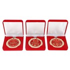 Медаль в ассортименте, в подарочной коробке - фото 40485963