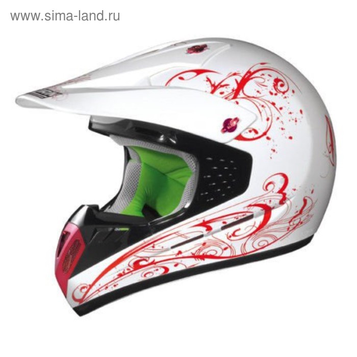 Шлем N52 Nolan Aladdin 41, L, White/red - Фото 1