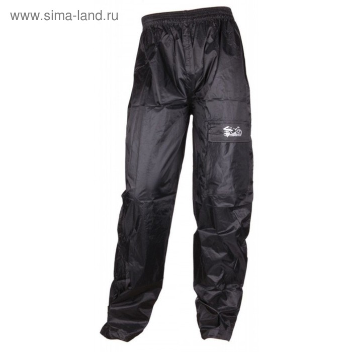 Дождевик-брюки с утеплителем Modeka Thermopant, L, Black - Фото 1